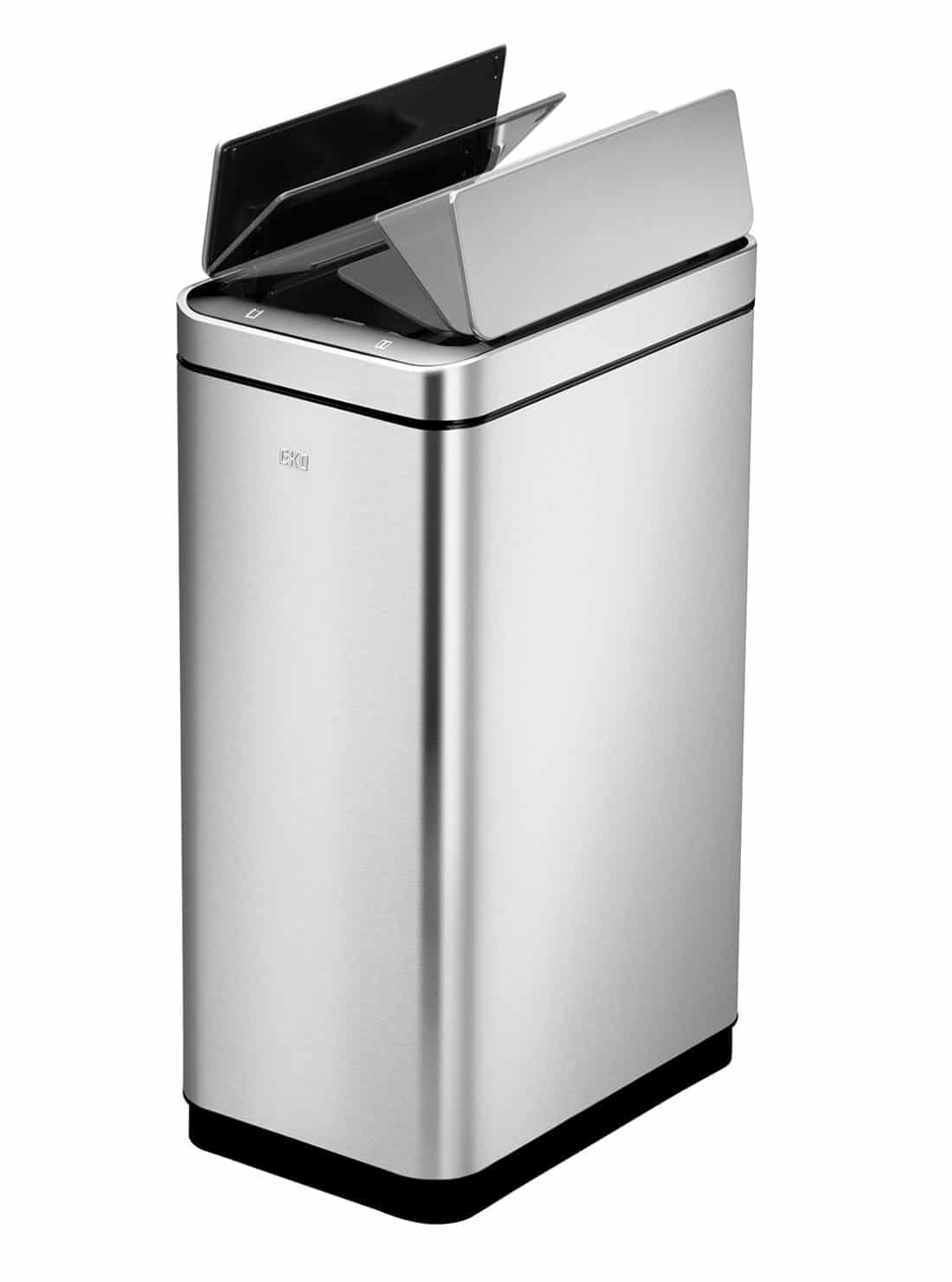 DeLuxe Phantom Recycle Sensor Bin 20+20L Matt s/s