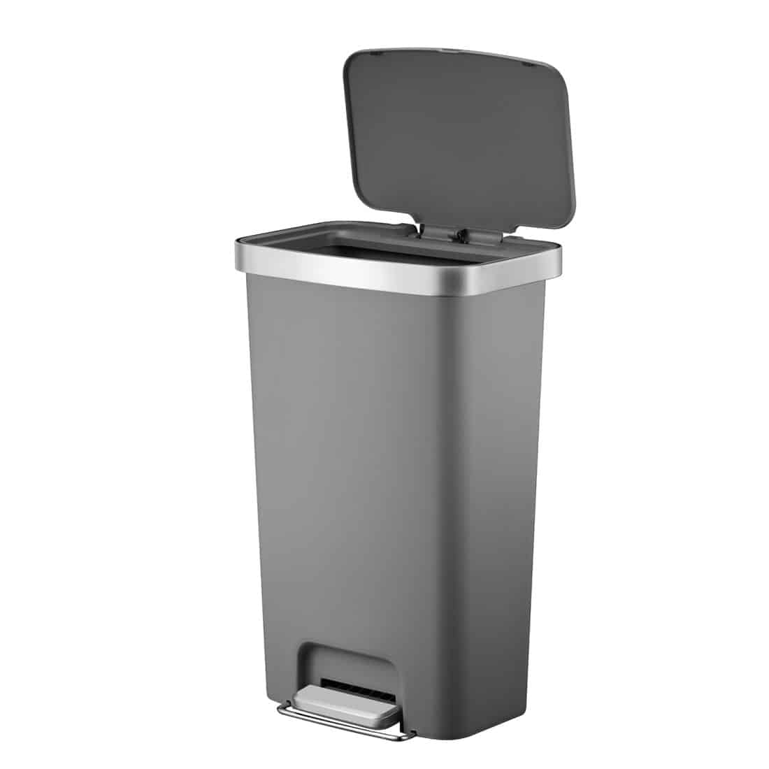 Hana Step Bin 45l Grey