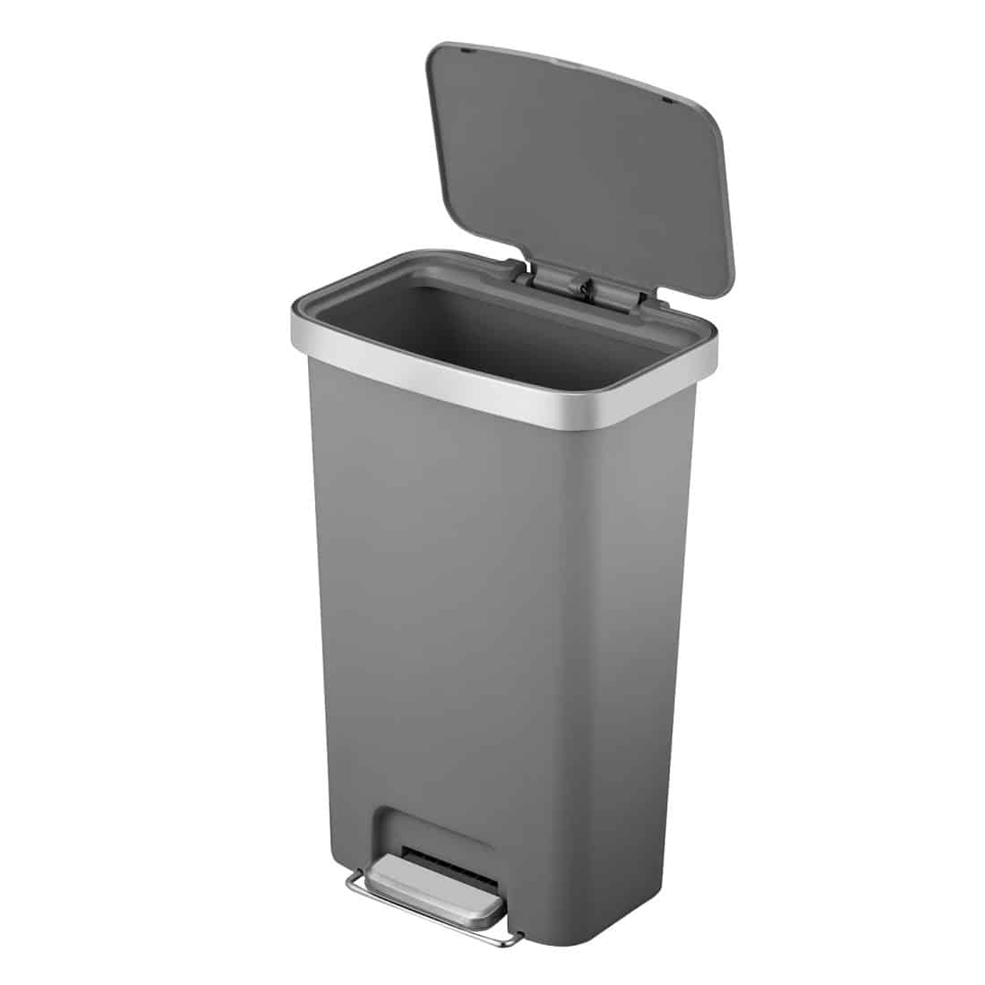 Hana Step Bin 45l Grey