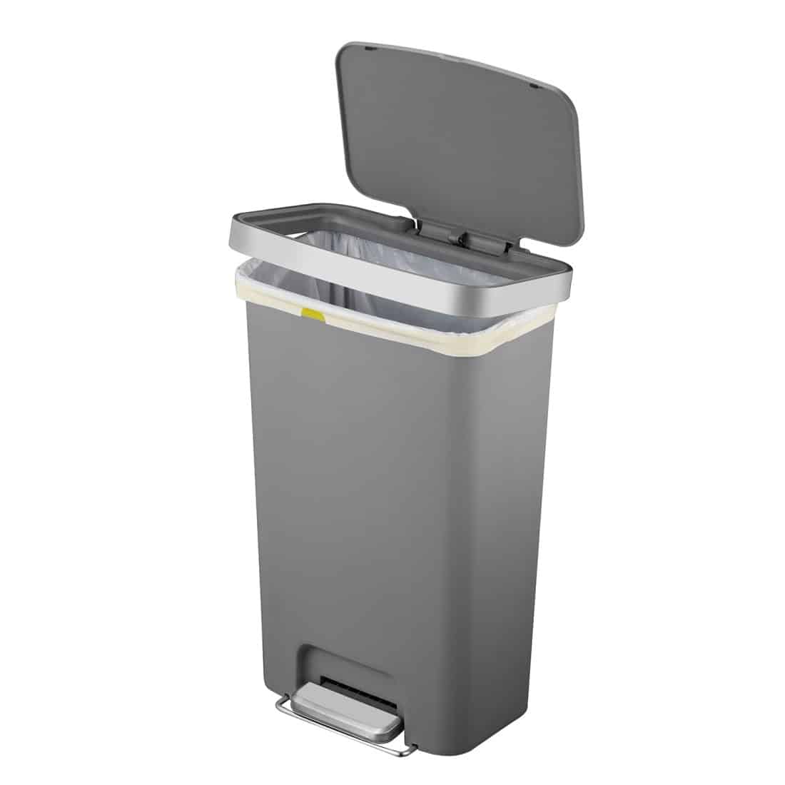 Hana Step Bin 45l Grey