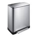 E-Cube Recycle Step Bin 28+18L Matt s/s