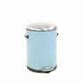 Belle Deluxe Step Bin 5L Light Blue