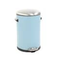 Belle Deluxe Step Bin 12L Light Blue