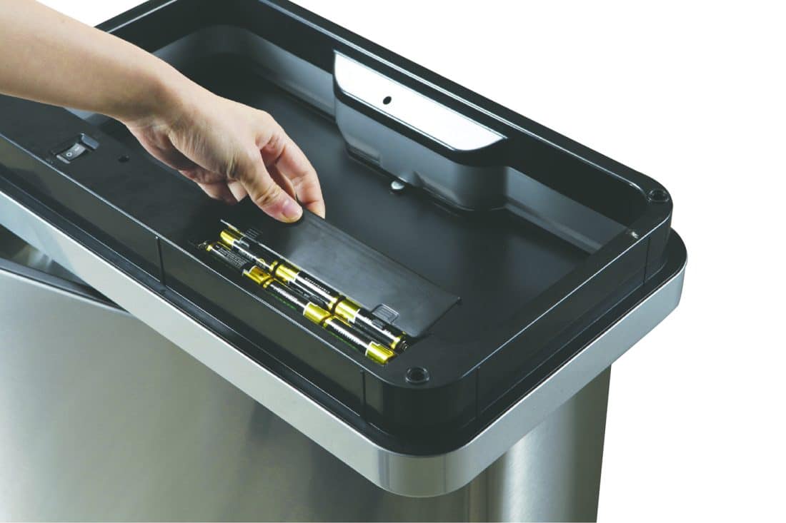 Mirage Sensor Bin 45L Matt s/s