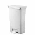 Hana Pedal Bin 45L White