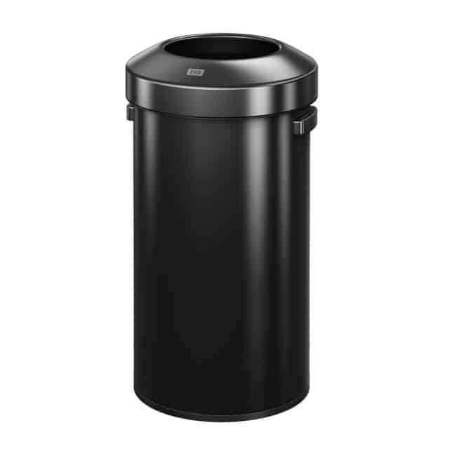 Urban Bin 90l Open Top Black