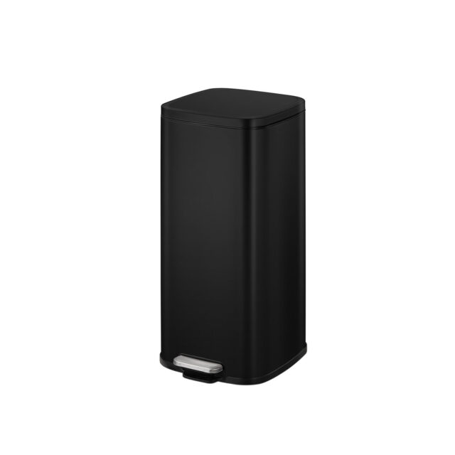 Stella Step Bin 30 Liter Matt Black